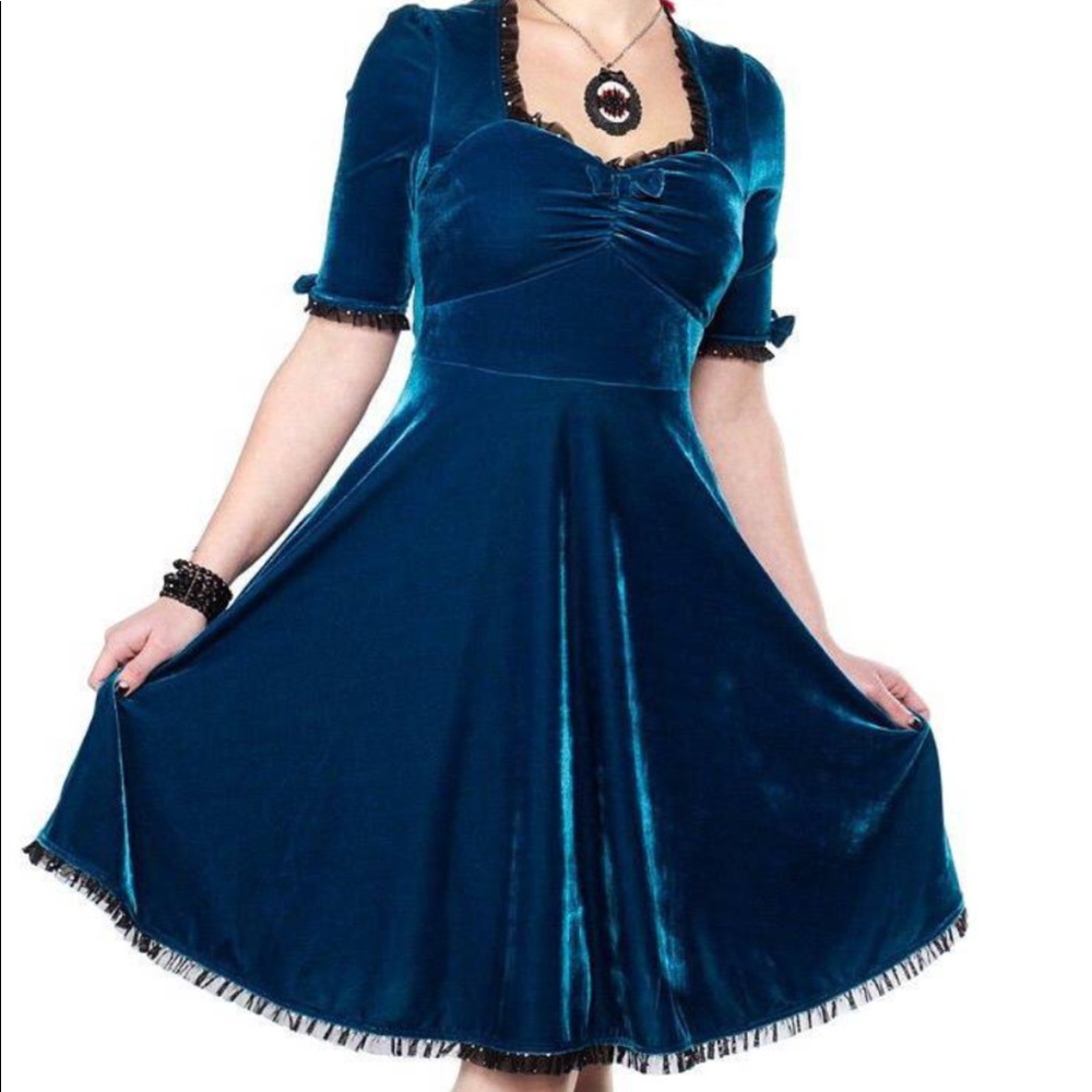 COPY - Sour Puss Velvet Vivienne Dress